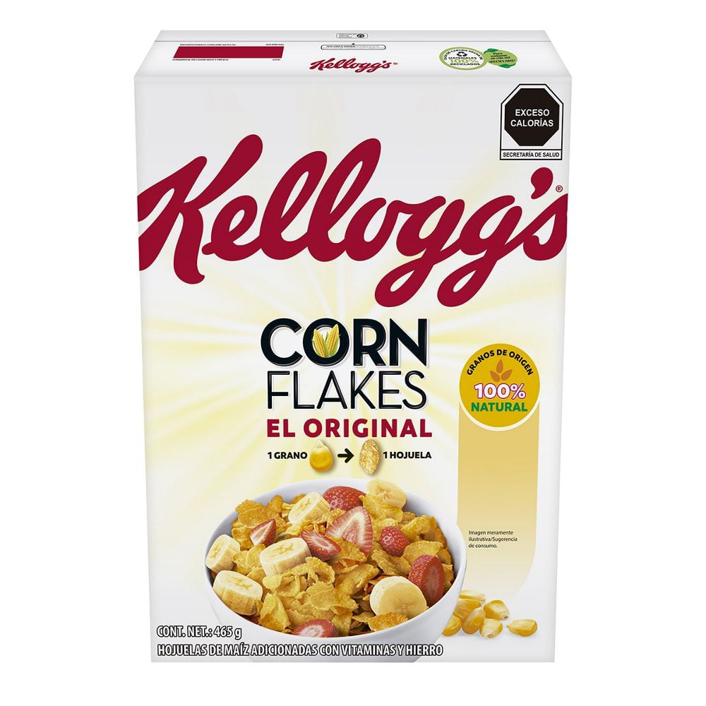 Corn Flakes 465g (Mexican Version) Kellogs 2PACK