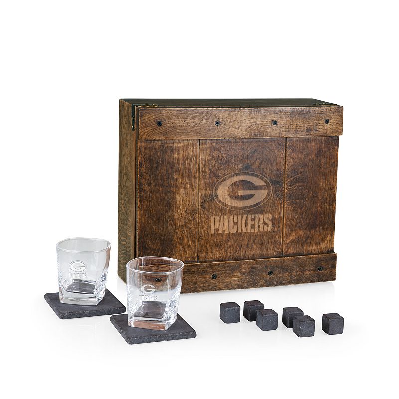 Green Bay Packers Whiskey Box Gift Set