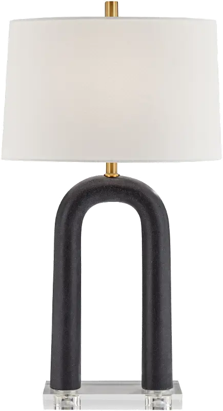 Ellie 26.81 Inch Black Table Lamp