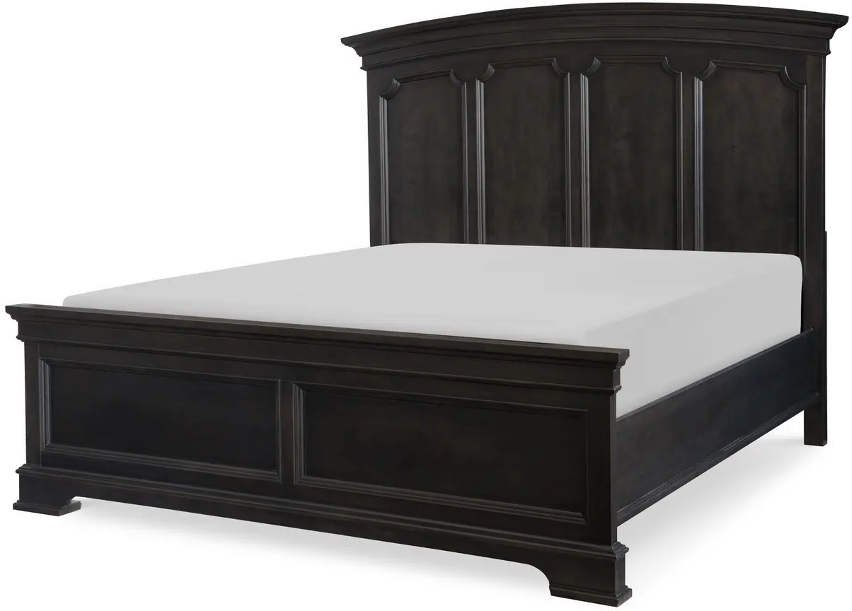 Townsend Dark Gray Queen Bed