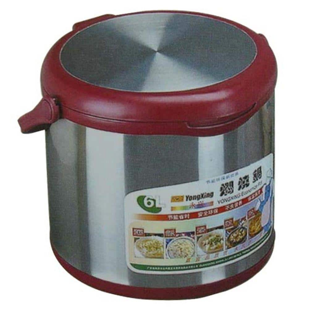 SPT 6.34 Qt. Stainless Steel Slow Cooker with Stainless Steel Insert ST-60B