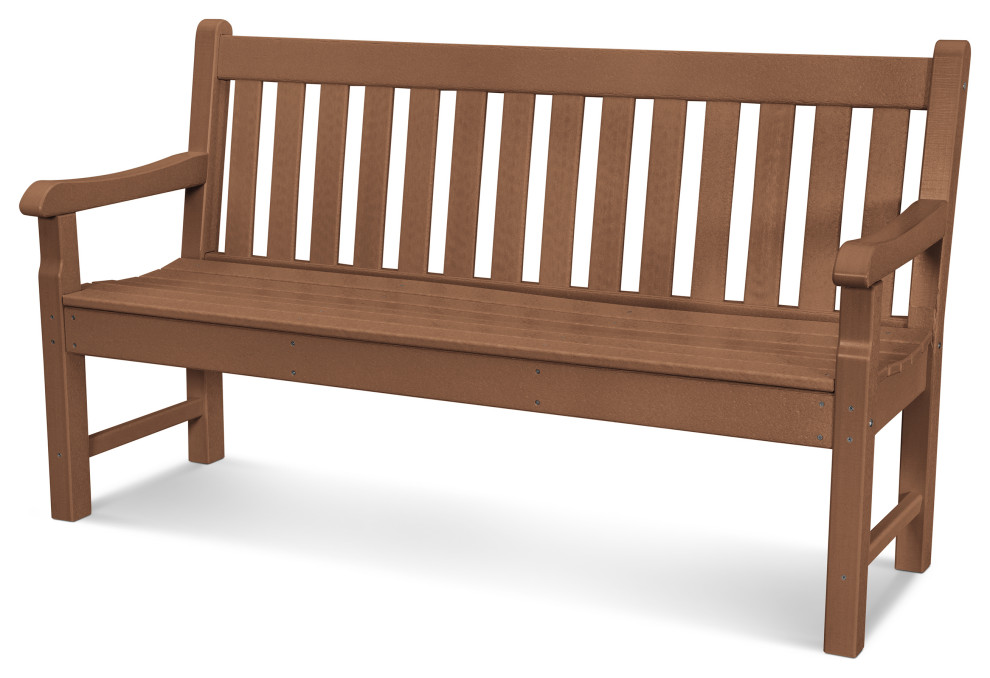 POLYWOOD Rockford 60 quotBench   Transitional   Outdoor Benches   by POLYWOOD  Houzz