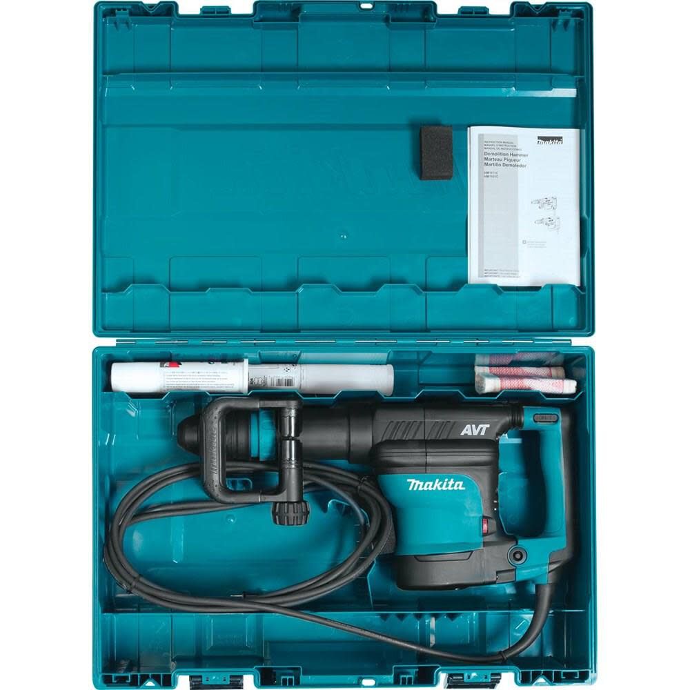 Makita 17 lb. AVT Demolition Hammer Accepts SDS-MAX Bits HM1111C from Makita