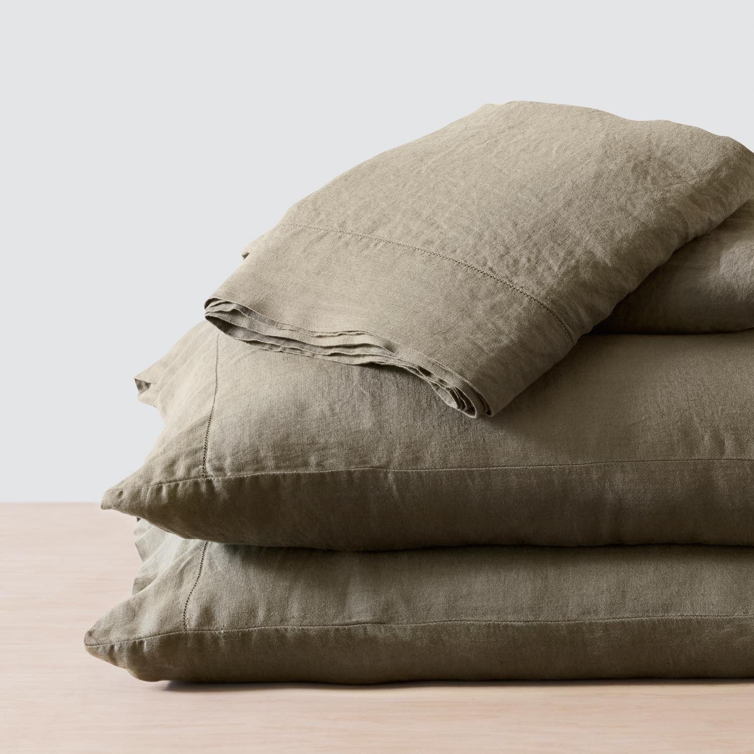 Stonewashed Linen Pillowcases