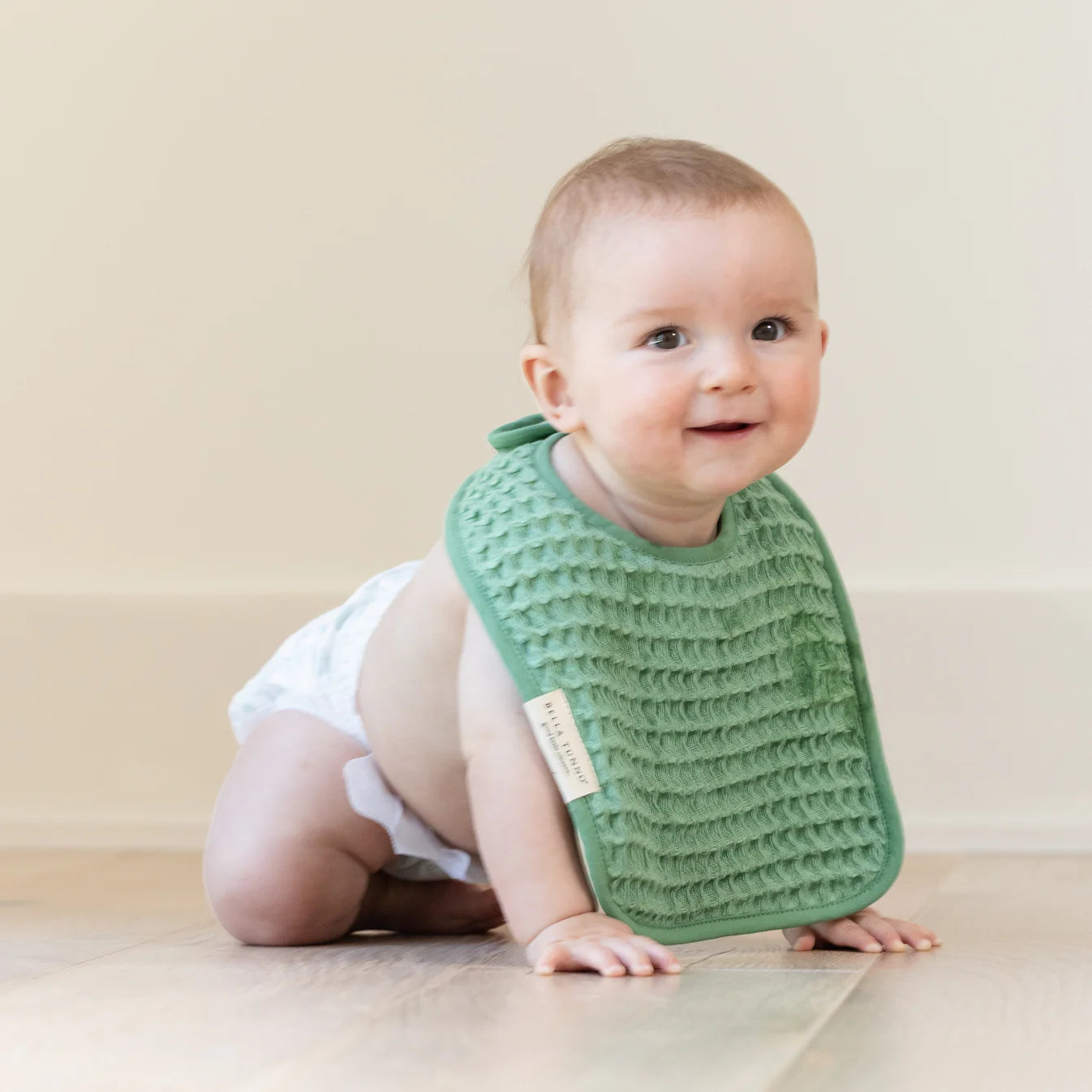 Reversible Bib + Burp Set Sea Foam