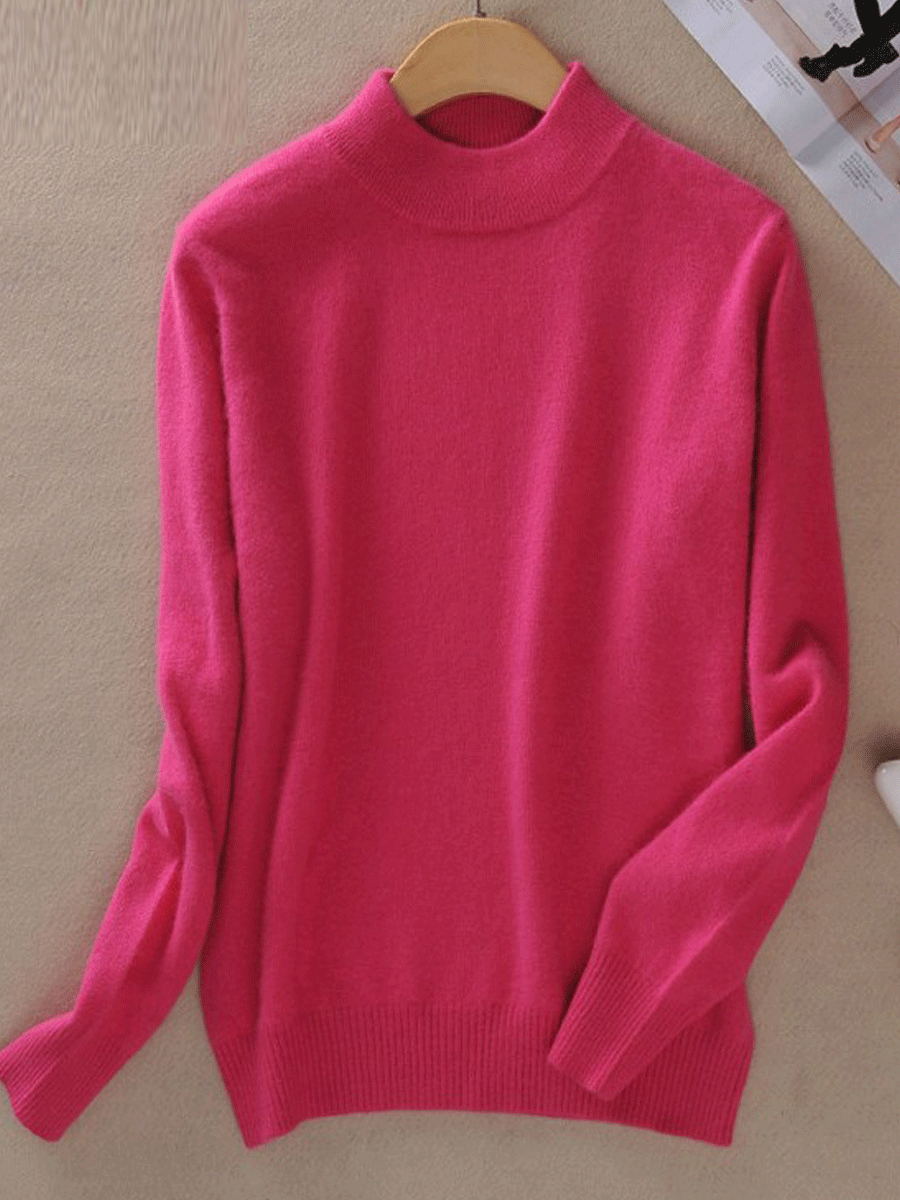 47% Off Women's Half-High Collar Sweater Pullover