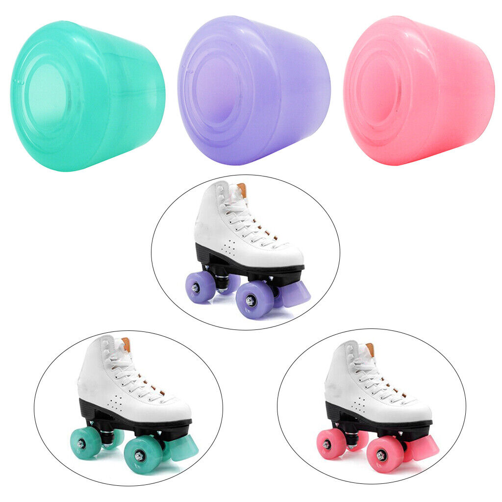 Outdoor Roller Skates Toe Stop，Double-Row Roller Skate Toe Stoppers Skating