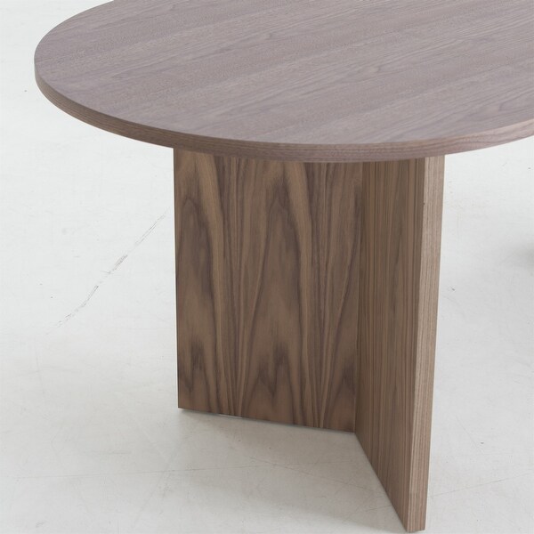 Wood Dining Table Kitchen Table Small Space Table Walnut Desk Top