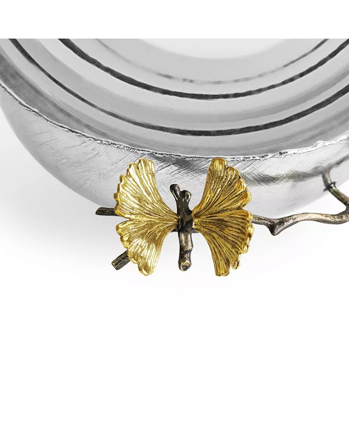 Michael Aram Butterfly Ginkgo Double Bowl