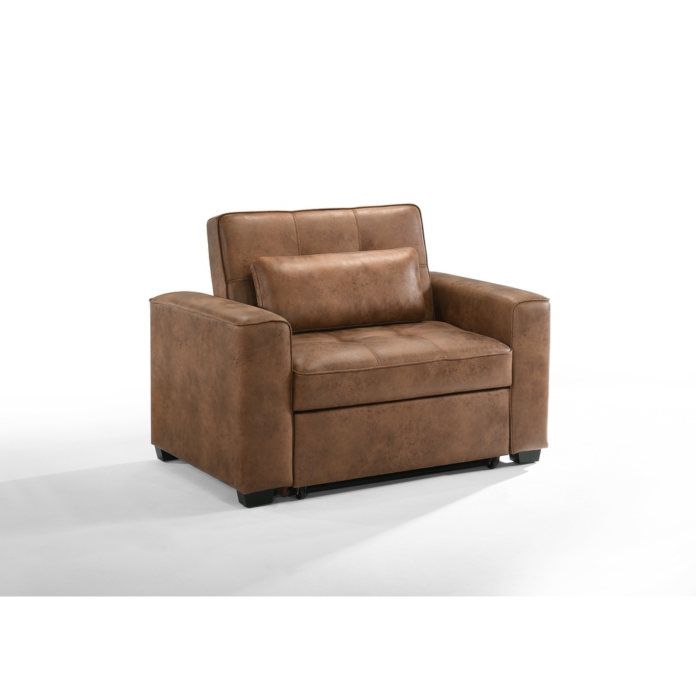 Brooklyn Sofa Sleeper   Cognac