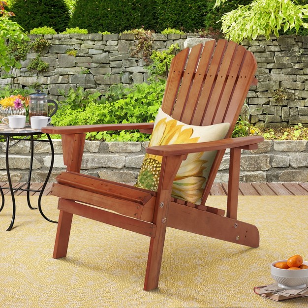 Saint Birch Outdoor Adirondack Wooden Chair