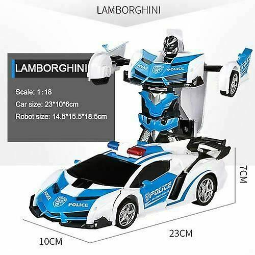 Toys For Kids Transformer Rc Robot Car 2 In1 Remote Radio Control Xmas Gift