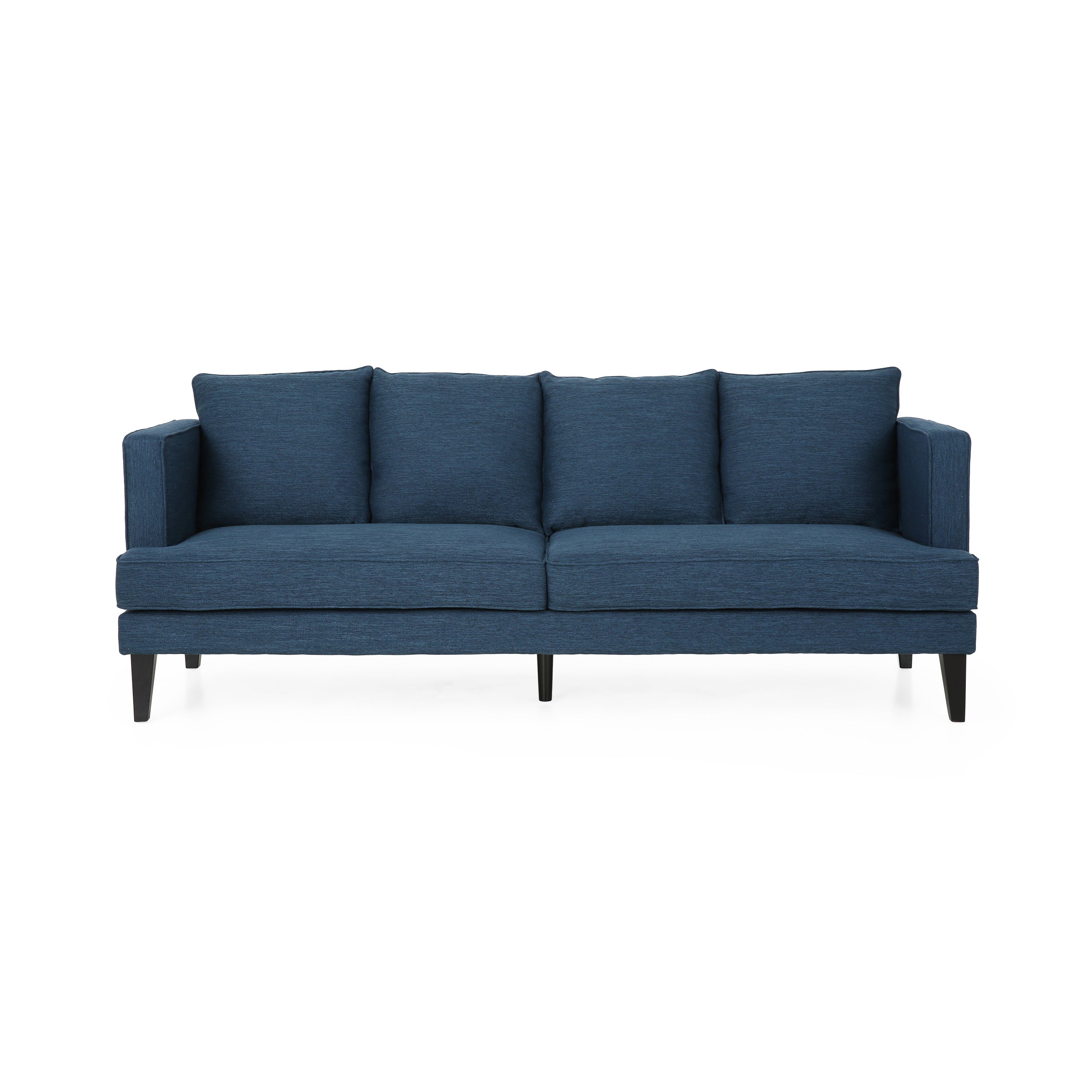 Nimsi Contemporary 3 Seater Fabric Sofa