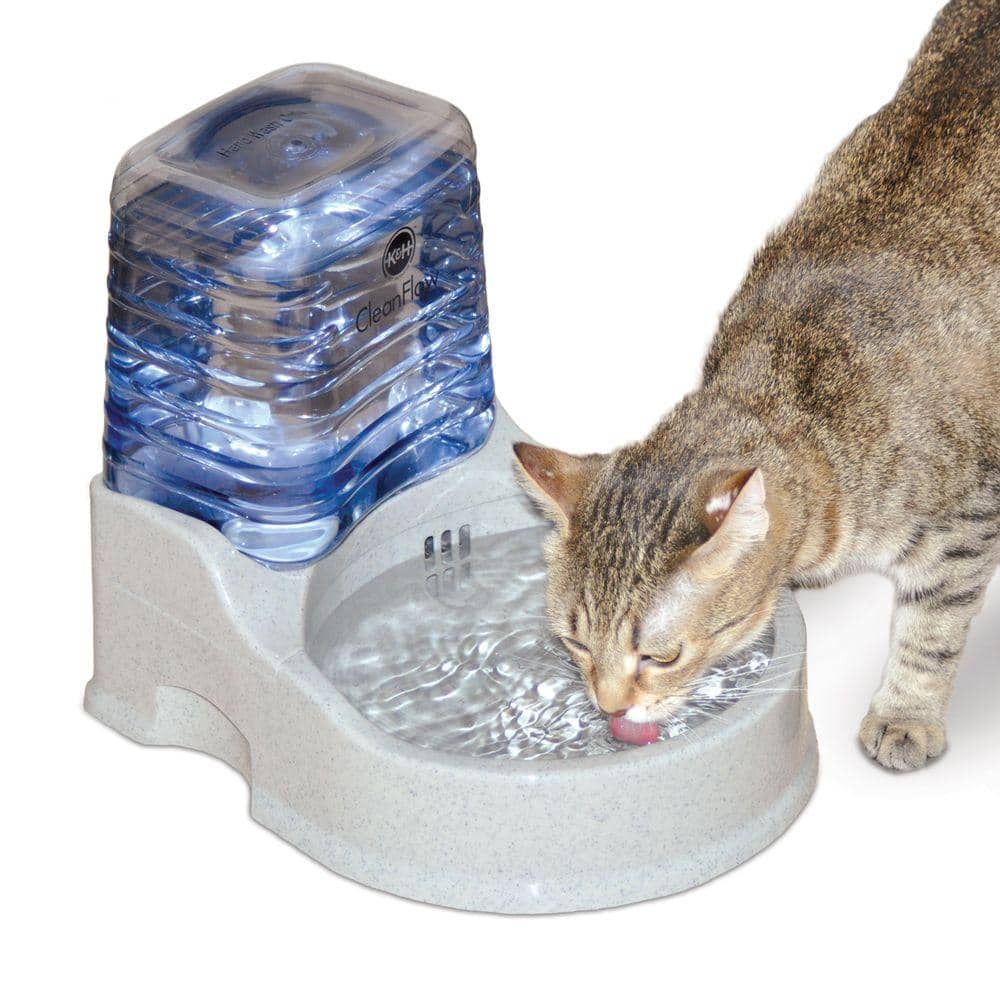 K&H Pet Products Cat Clean Flow with Reservoir 80 oz. Bowl and 90 oz. Reservoir 100213022