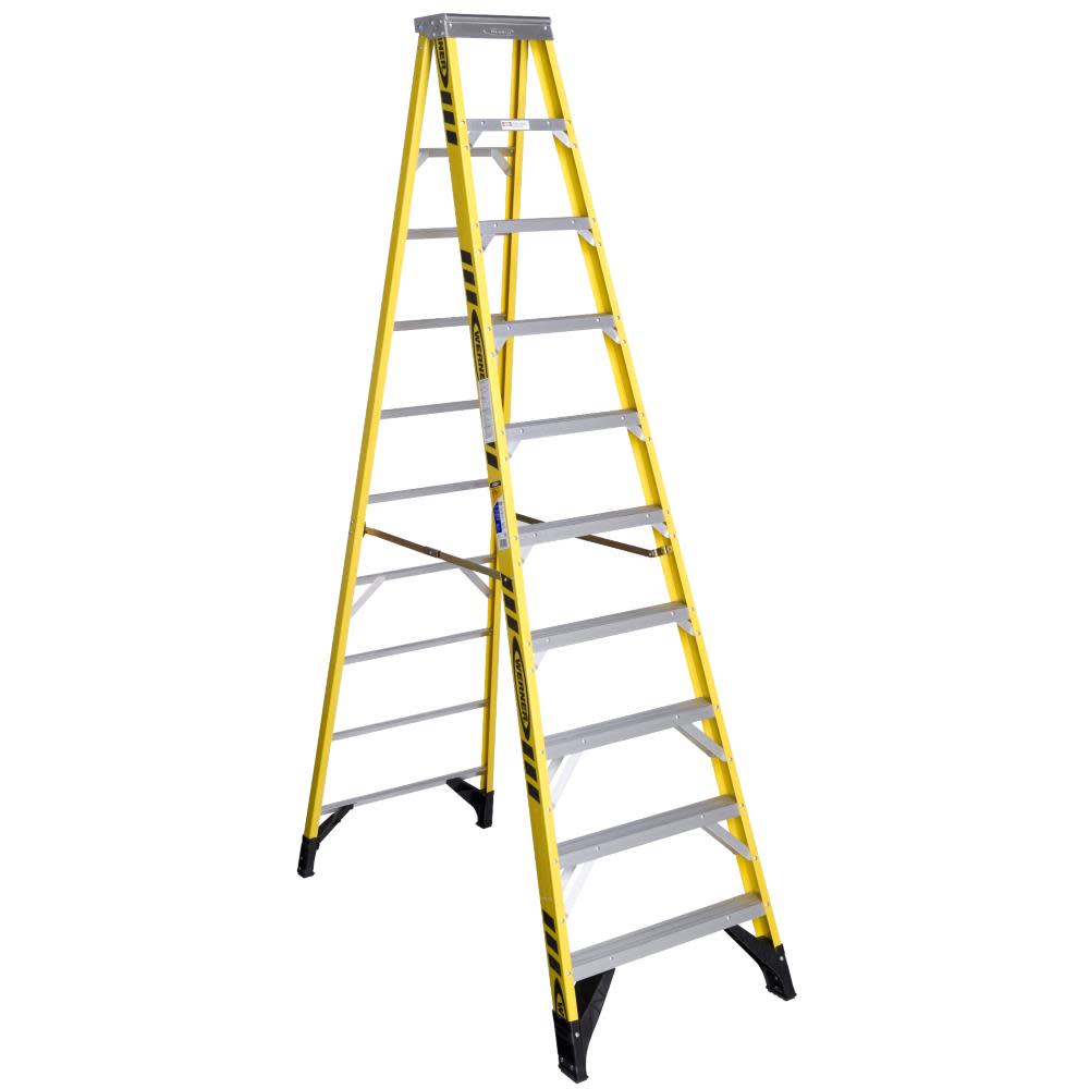 10ft Type IAA Fiberglass Step Ladder 7310