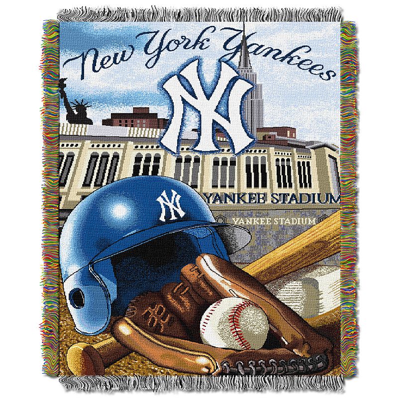 New York Yankees Tapestry Throw by Northwest