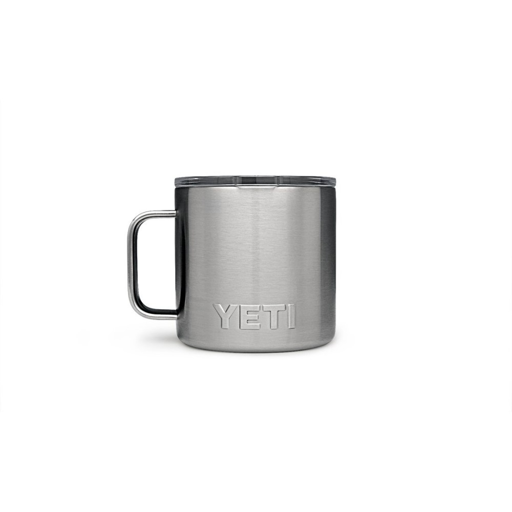 Yeti Rambler Mug with MagSlider Lid 14oz， Stainless Steel ;