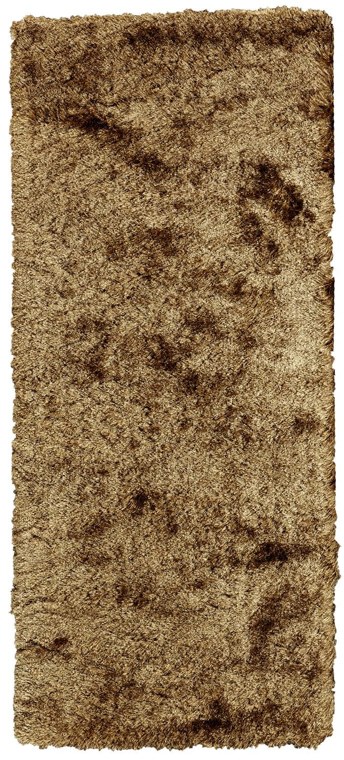 Freya Hand Tufted Golden Brown Rug by BD Fine