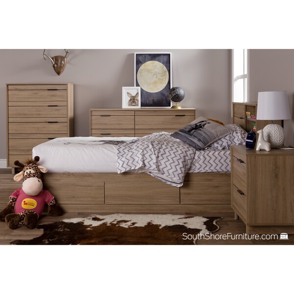 South Shore Fynn Twin Headboard with Storage - - 11036469