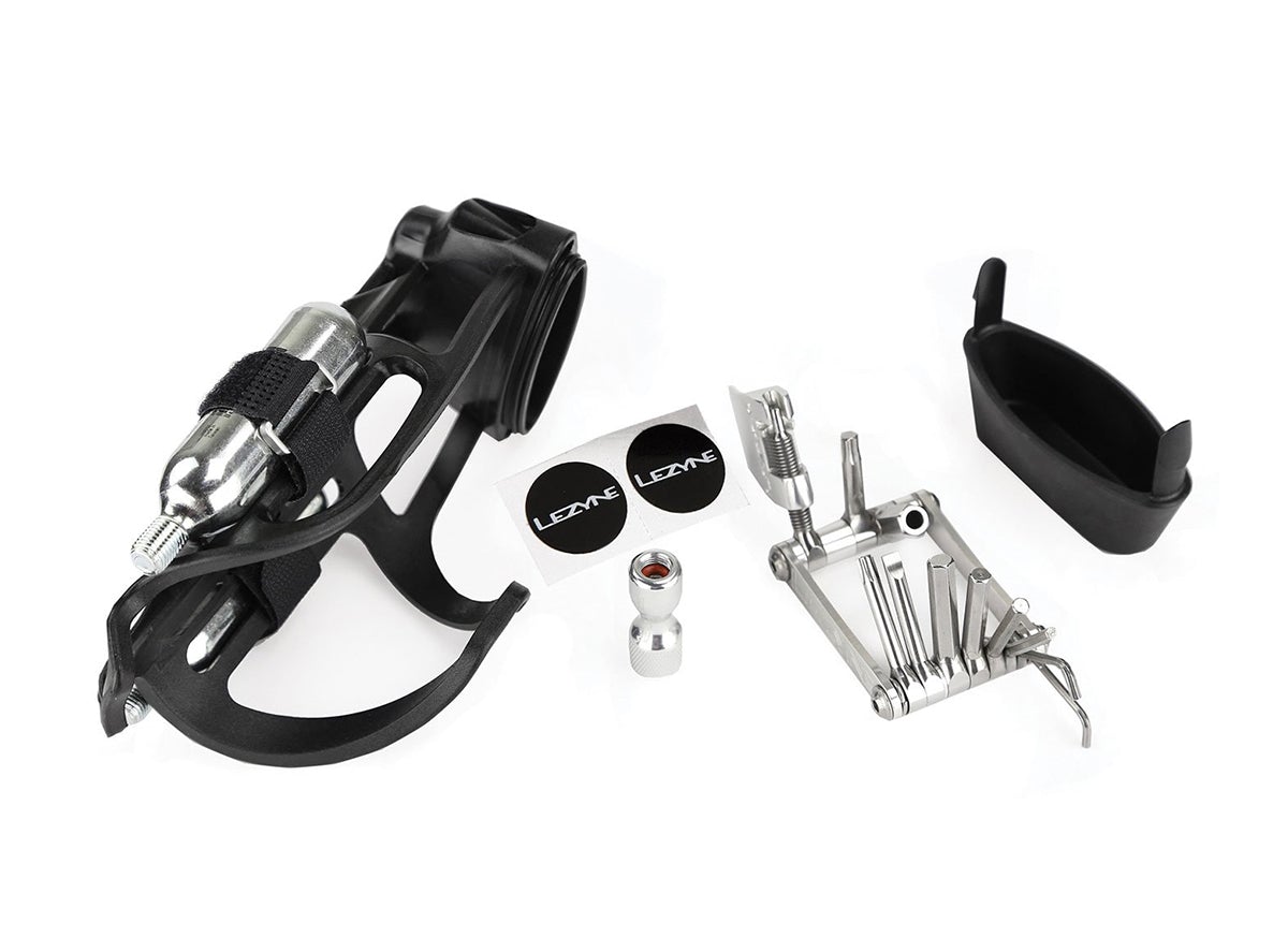 Lezyne Tubeless Flow Storage - Loaded - Black