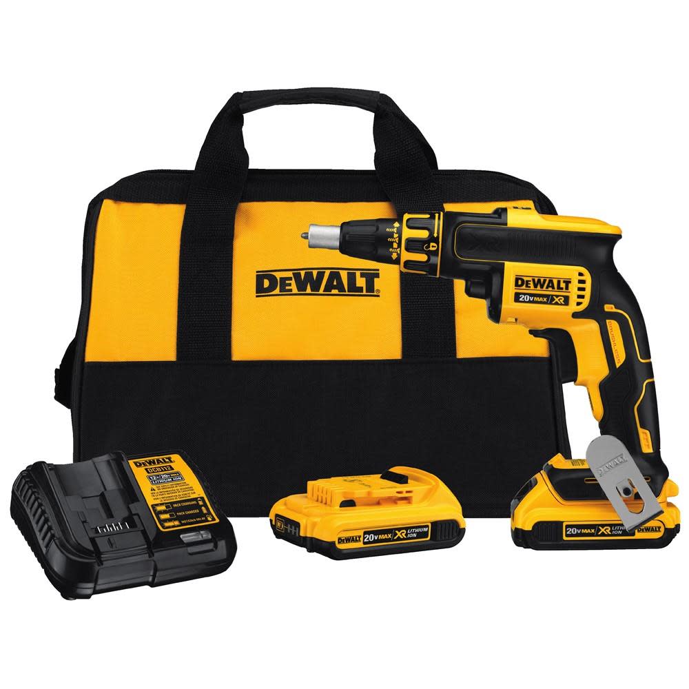 20V MAX XR Li-ion Brushless Drywall Screwgun Kit ;