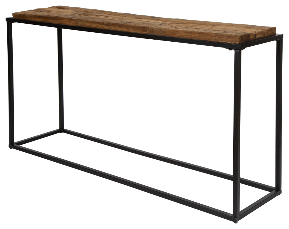 Uttermost Holston Salvaged Wood Console table   Industrial   Console Tables   by Modern Furniture LLC  Houzz