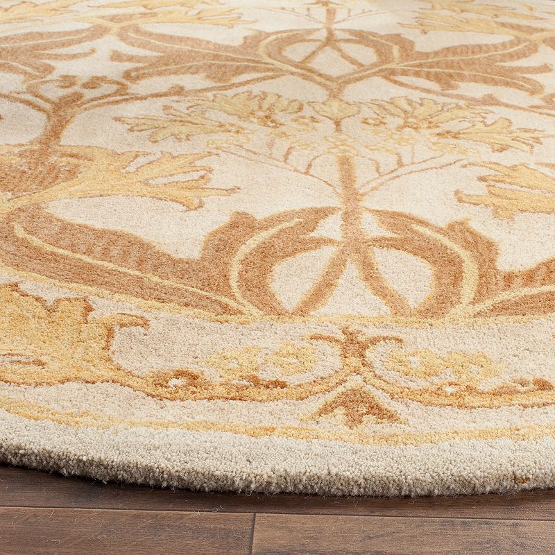 Safavieh Antiquity Kallie Framed Floral Wool Rug