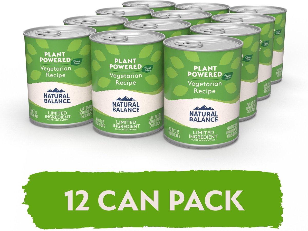 Natural Balance Vegetarian Formula Canned Dog Food