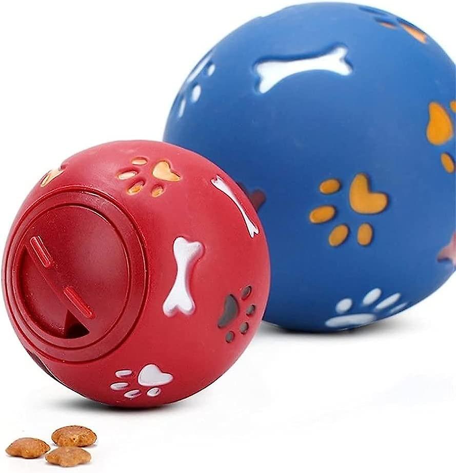 Pet Dog Cats Toys Bite-resistant Rubber Iq Training Toy Interactive Tooth Cleaning Balls Puppy Toys/b/7.5cm