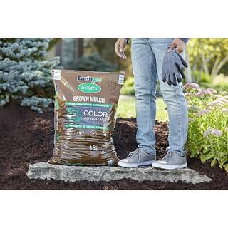 Earthgro 1.5 cu. ft. Bagged Brown Wood Mulch 88659180