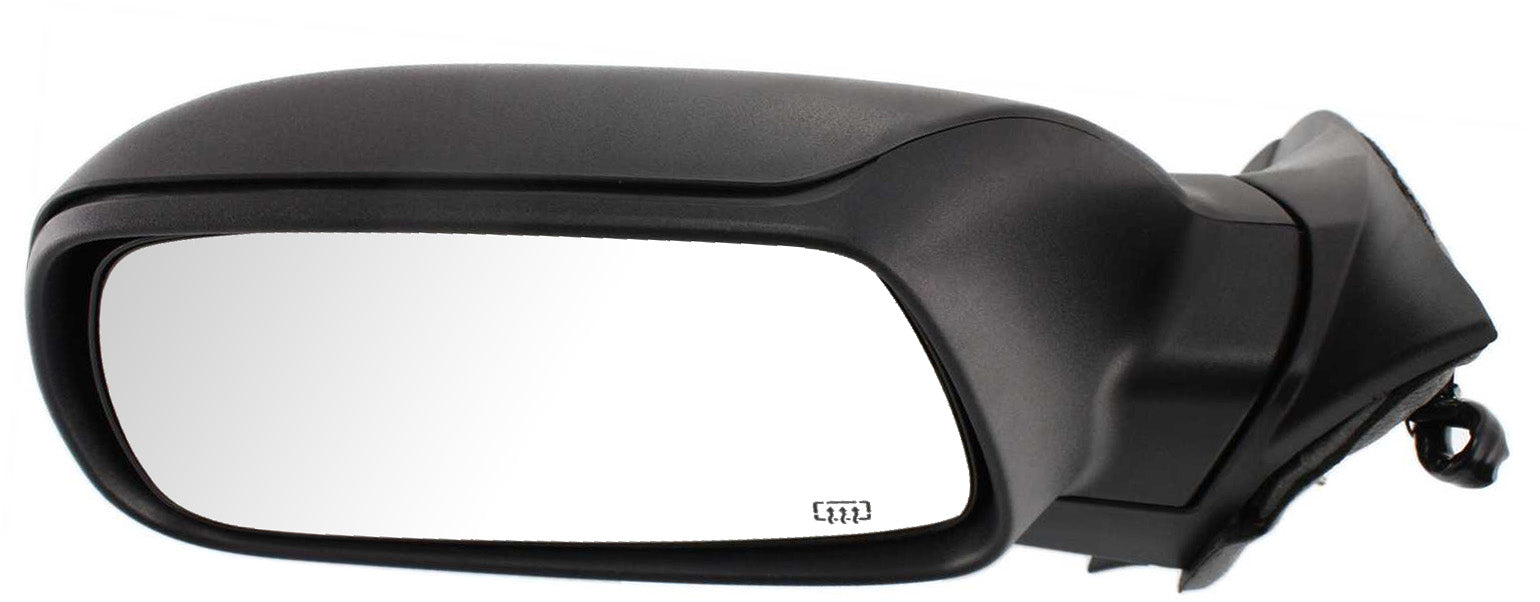 Mirror Compatible With 2005-2010 Jeep Grand Cherokee Left Driver Side Heated Textured Black Kool-Vue