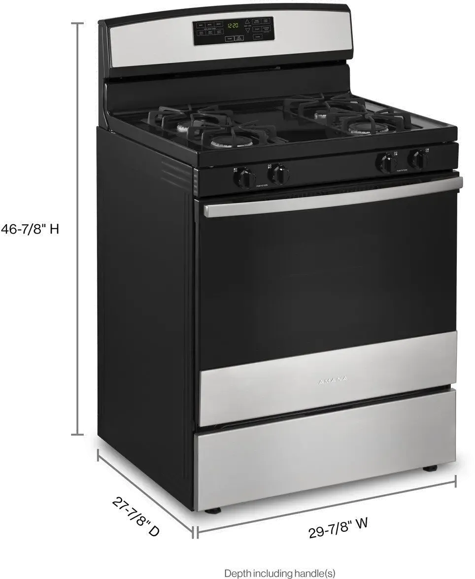 Amana Gas Range AGR6603SMS