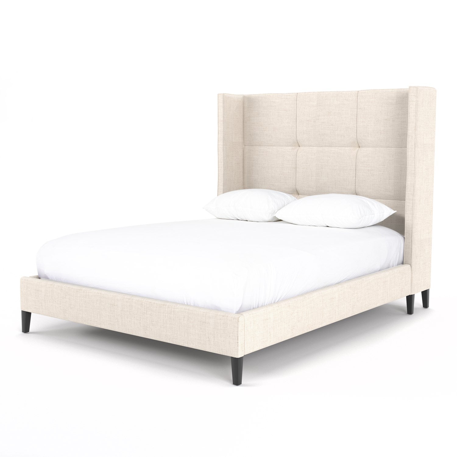 Madison Bed in Cambric Ivory