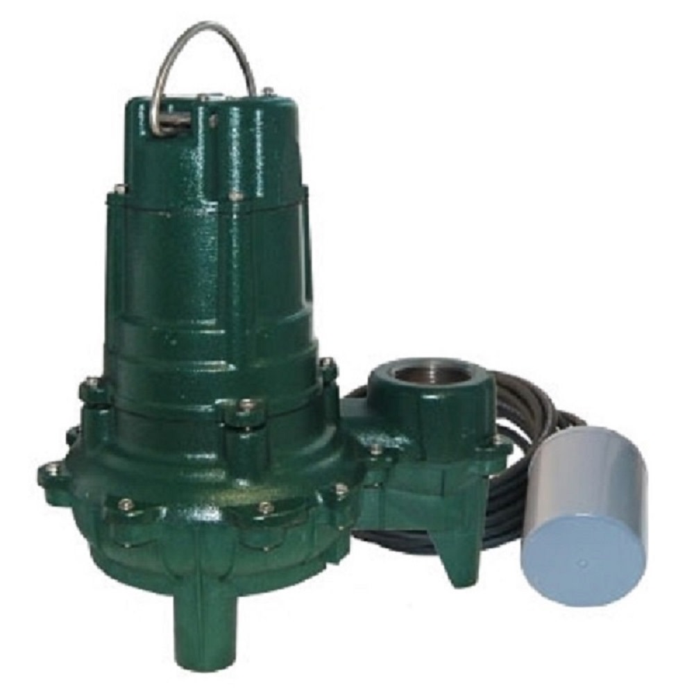 Model M267， Waste-Mate 260 Series， Automatic Cast Iron 1/2HP 115V 128 GPM 2 NPT Discharge Waste Sewage Sump Pump ;