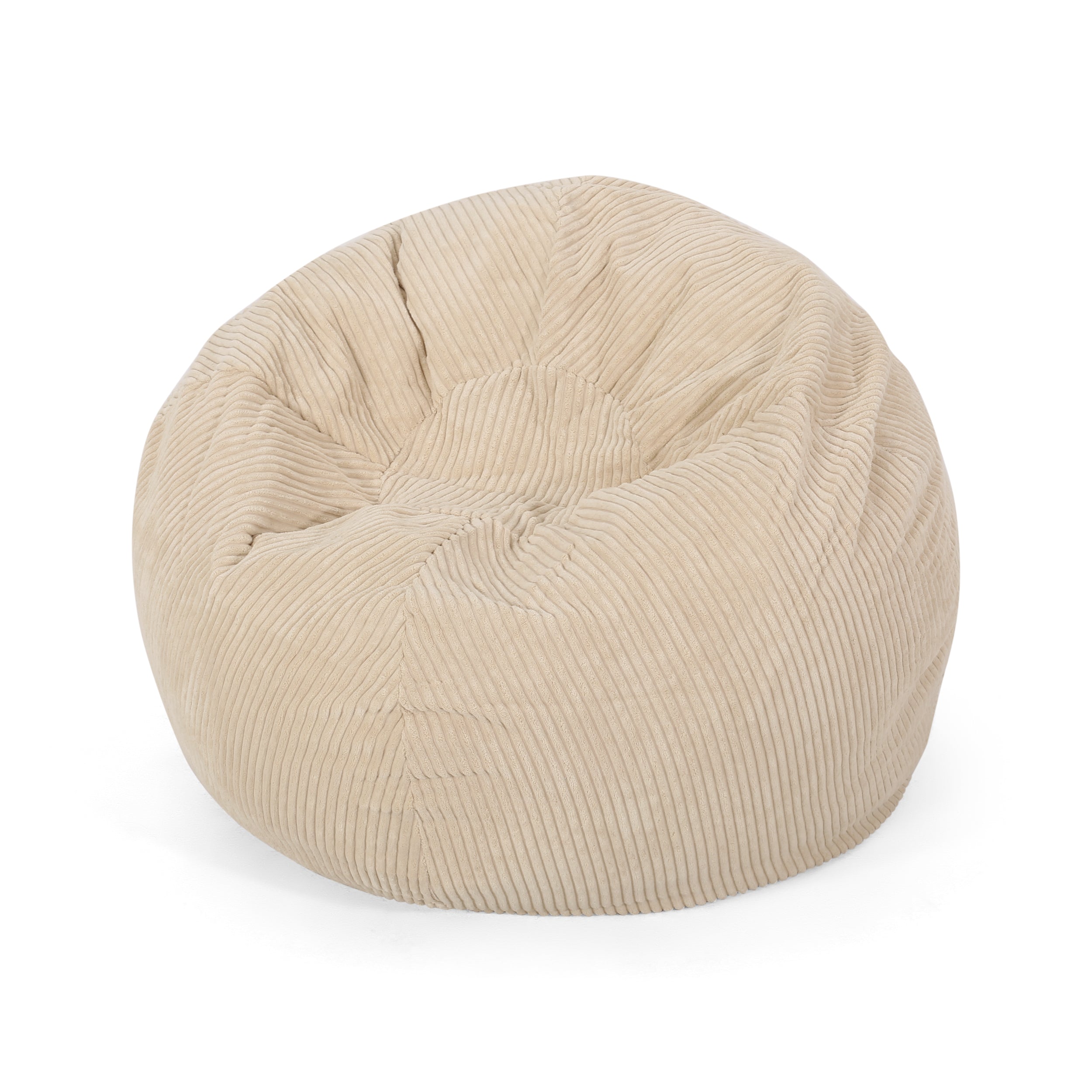 Germaine 3 Foot Modern Corduroy Beanbag