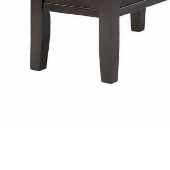 Benjara BM101052 Wooden End Table with Upper Shelf...