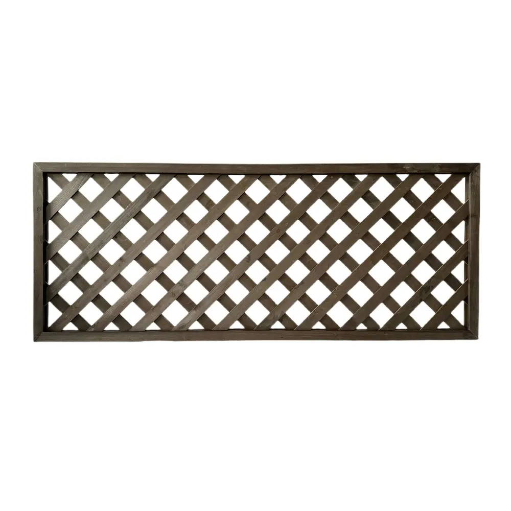 Factory direct supply waterproof garden trellis fence wall panels wood lattice fence