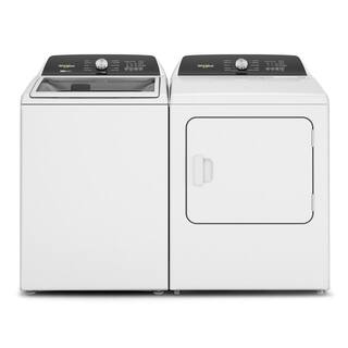 Whirlpool 4.7 - 4.8 cu. ft. Top Load Washer with 2 in 1 Removable Agitator in White WTW5057LW