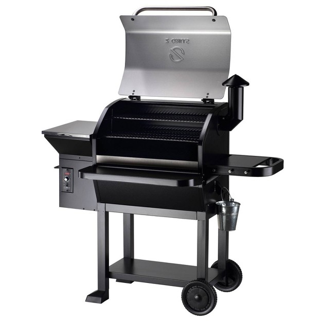 Zpg 10002b2e Wood Pellet Grill Bbq Smoker Digital Control With Cover Silver Z Grills