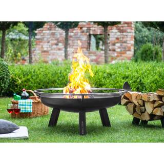 Good Directions Cook King 111267 Porto Fire Bowl 31.5 in. Dia Wood Burning Fire Pit 111267