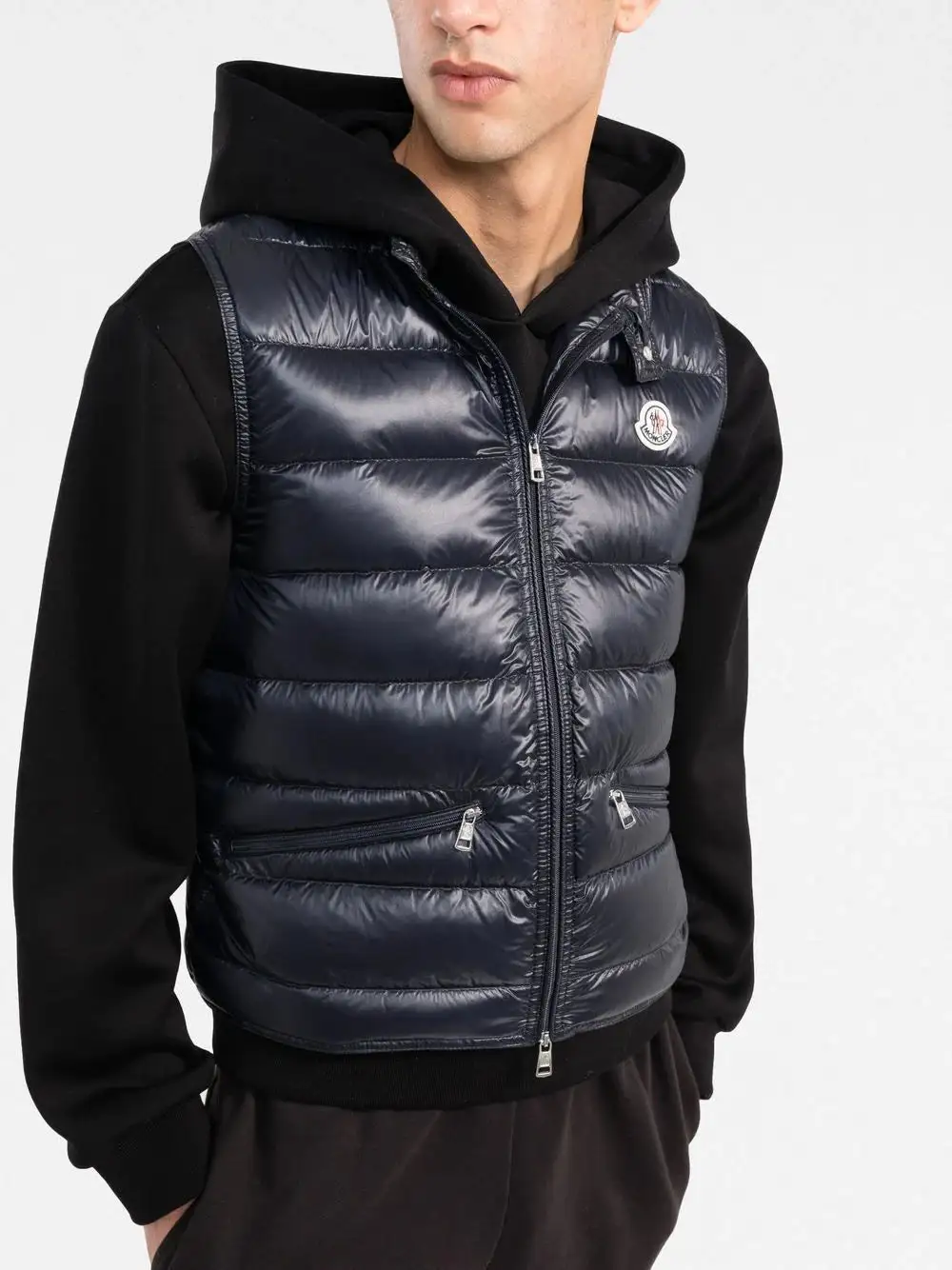 MONCLER Gui Gilet Navy