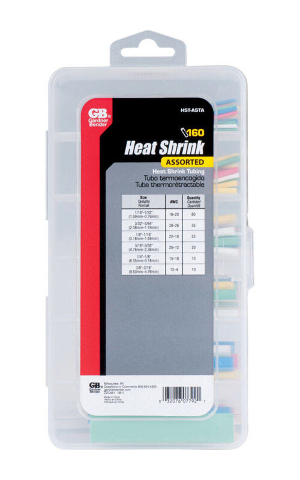 HEAT SHRNK TUBE KIT ASST