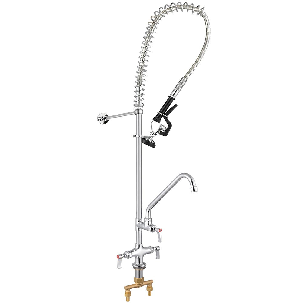 Aquaterior Kitchen Pull Out Faucet+Add-on Faucet Commercial