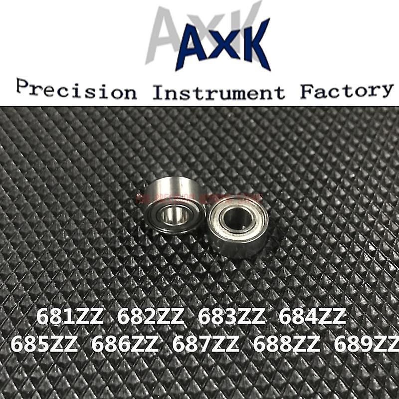 Arrival Time-limited Axk 10pcs 681zz 682zz 683zz 684zz 685zz 686zz 687zz 688zz 689zz Miniature Ball Bearing