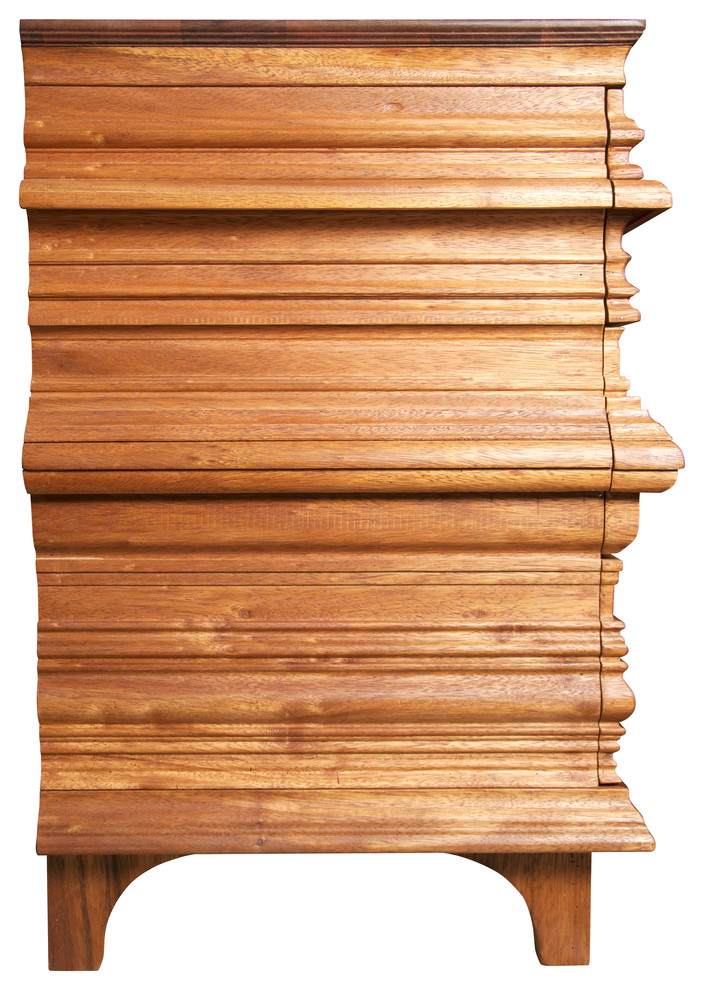 Bernard Chest  Dark Walnut   Traditional   Accent Chests And Cabinets   by HedgeApple  Houzz