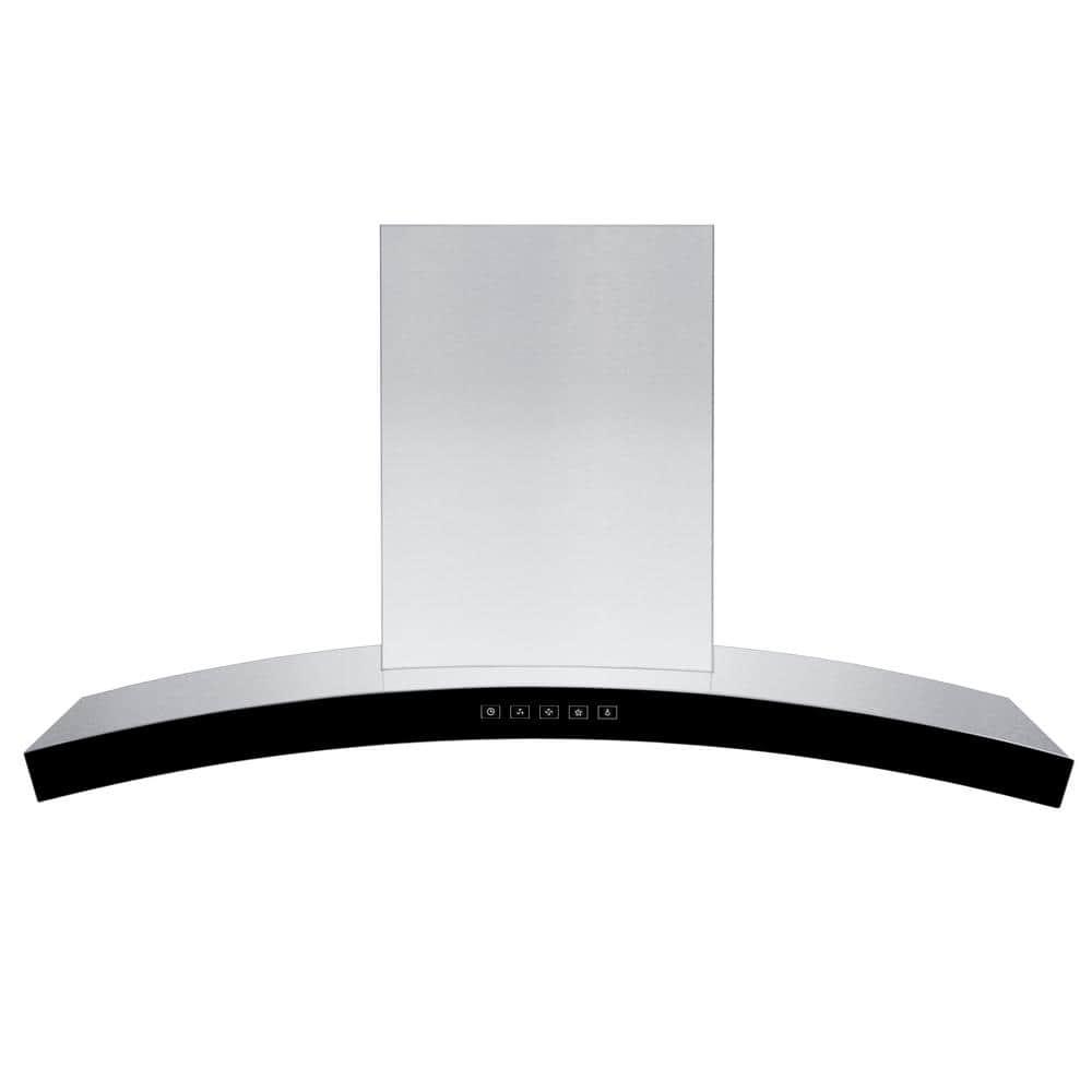 ZLINE Kitchen and Bath 36  Wall Mount Range Hood with Light in Stainless Steel