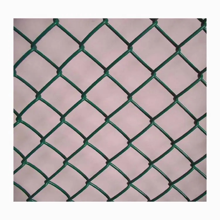 Factory direct supply Galvanized PVC Coated Wire Mesh Chain Link Fence