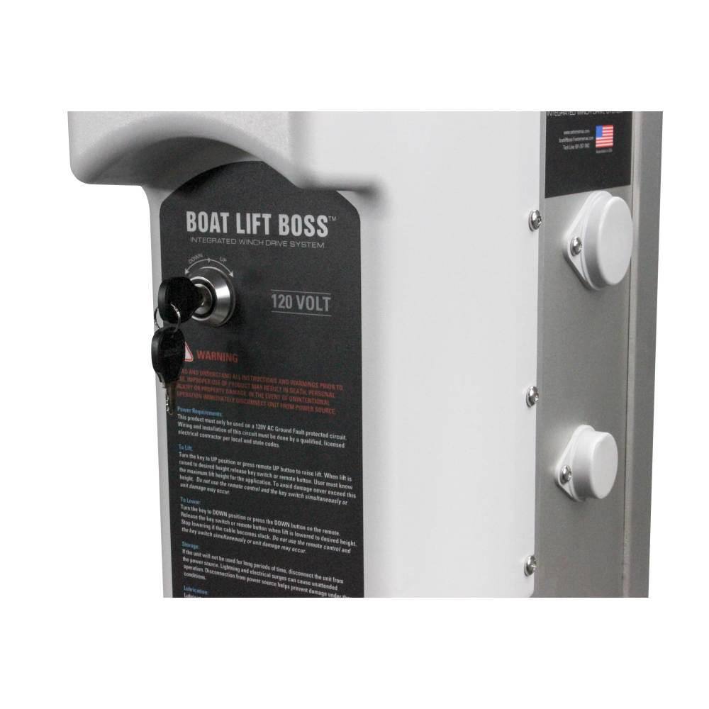 Extreme Max 120V 5000 lbs. Boat Lift Boss Integrated Winch 3006.4571