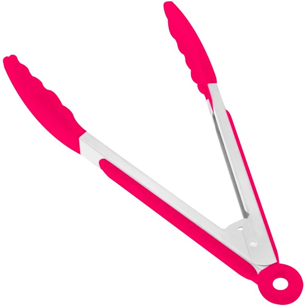 9 Inch Silicone Kitchen Tongs