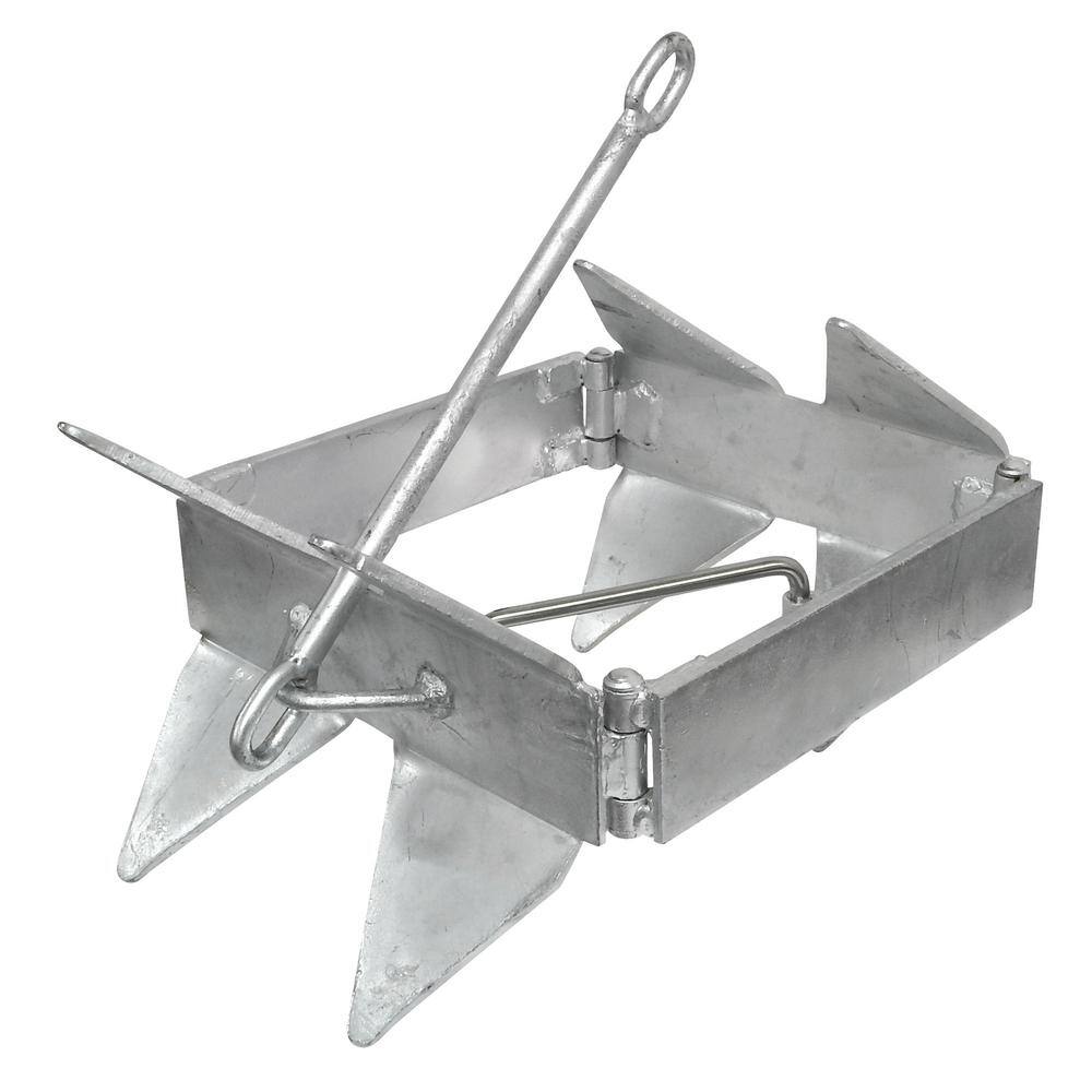 Extreme Max 13 lbs. BoatTector Galvanized Cube Anchor (Box-Style) EXM-CA13